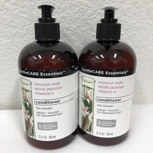 ApotheCARE Essentials Conditioner Mender Coconut Milk White Jasmine LOT OF 2